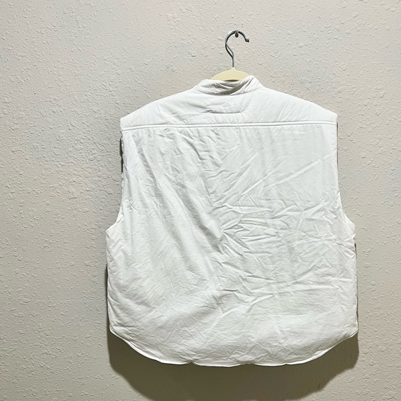 MM6 Maison Margiela White Padded Shirt Vest size 40 - Picture 2 of 7